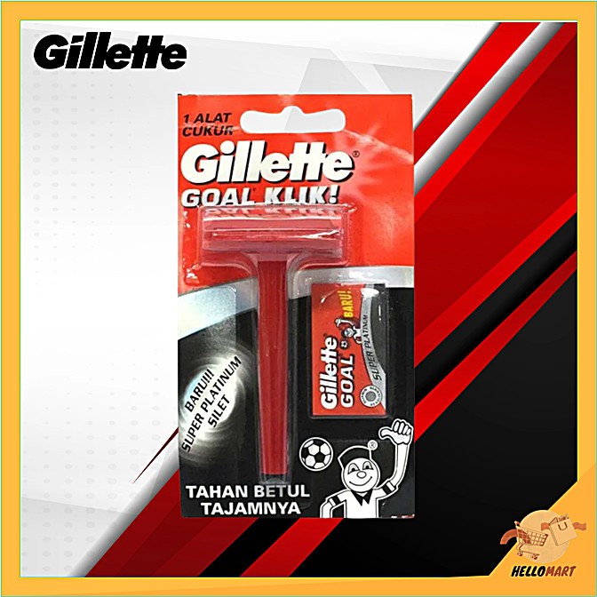 GILLETTE GOAL KLIK ORIGINAL / GRATIS SILET