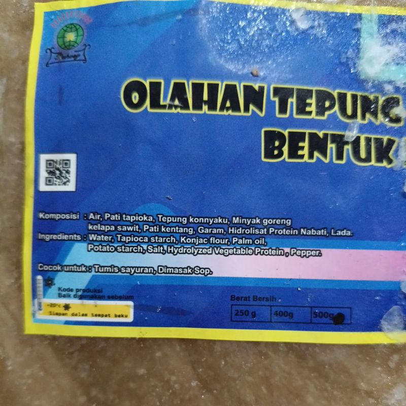 

HAISOM VEGAN / HOI SEM / TERIPANG 500g
