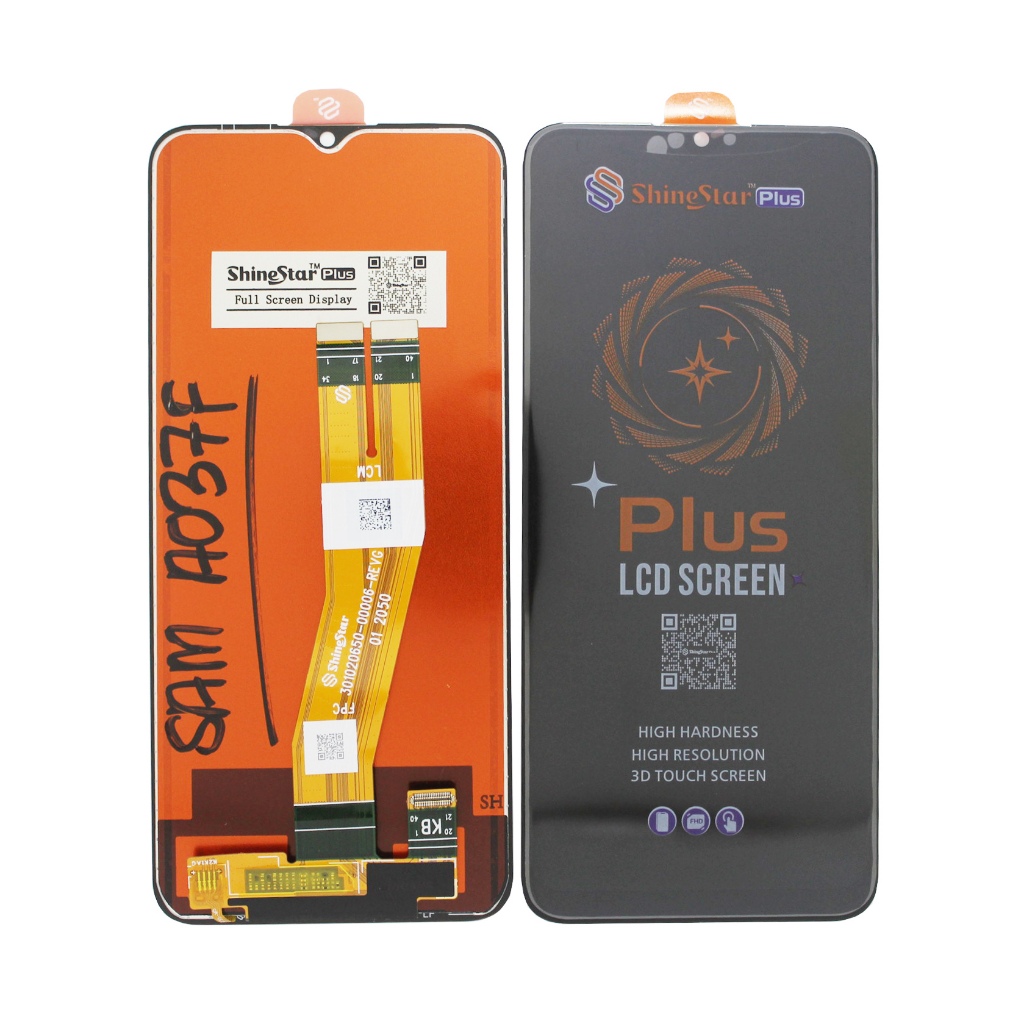 LCD LAYAR GAMBAR SAM A037F + TS_ HITAM PZ TP SS GALAXY A03S 2021 IN5 = SM-A037FD A037M A035F A03 A02