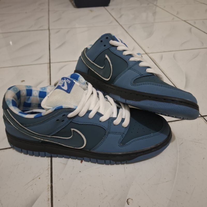 Sb dunk low lobster blue size 40,5