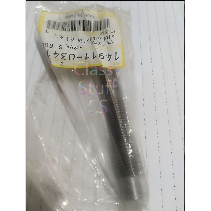 Baut Silinder Kop Kubota RD85