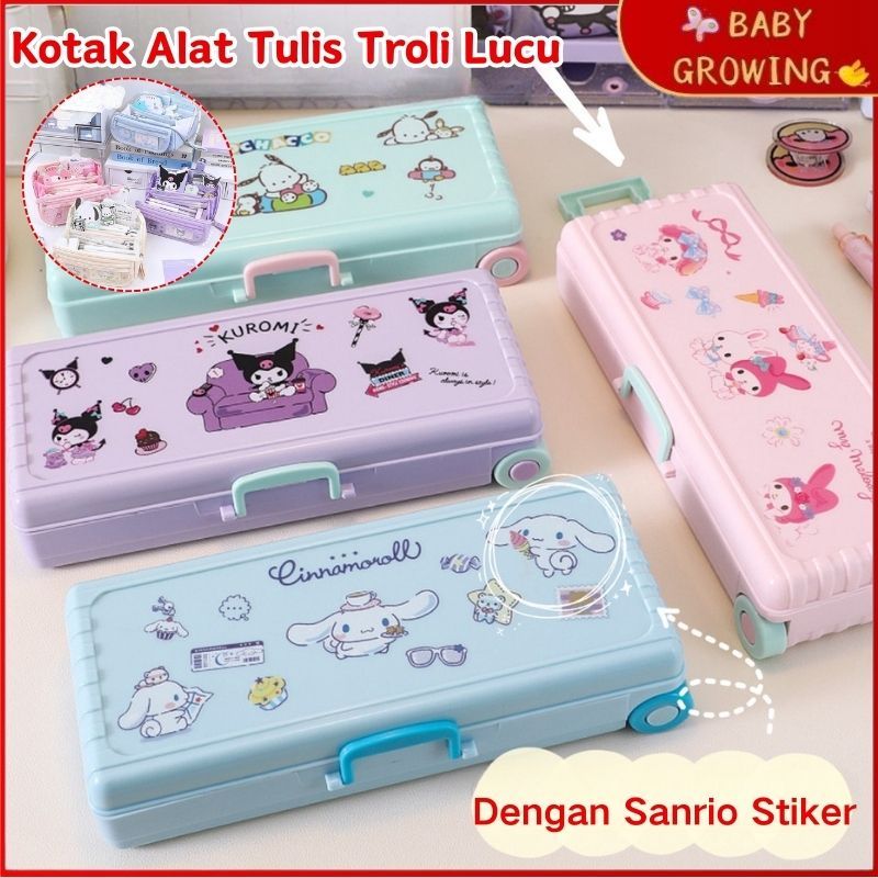 

Kotak Pensil Multifungsi Kapasitas Tinggi Pensil Kasus Troli Kotak Alat Tulis Lucu / Sanrio 9 Lapis Tempat Pensil Penyimpanan Alat Tulis Siswa