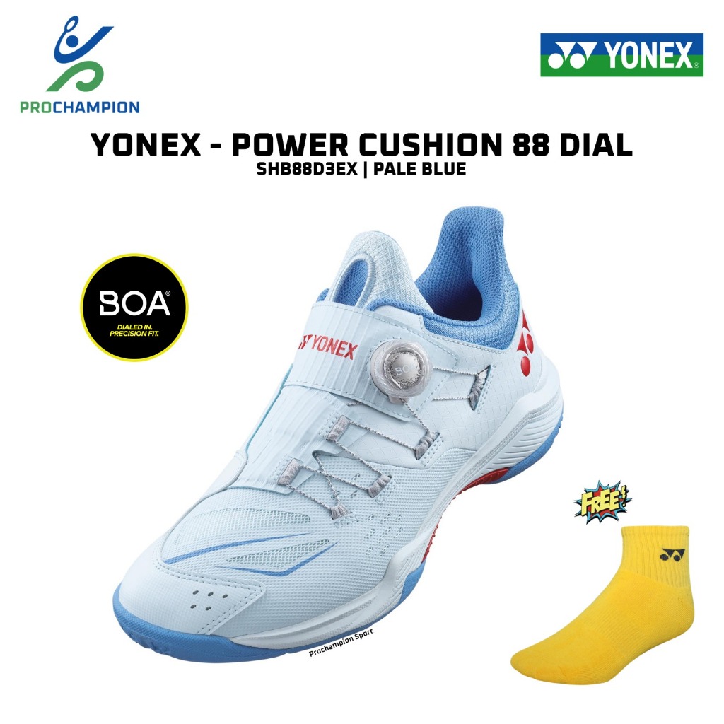 Terbaru 2024  Sepatu Badminton Yonex Power Cushion SHB 88 Dial D3 EX SHB88D3EX