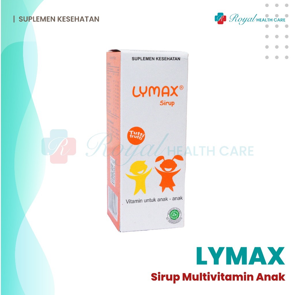 LYMAX SIRUP 100 ML Memenuhi Kebutuhan Vitamin Pada Anak