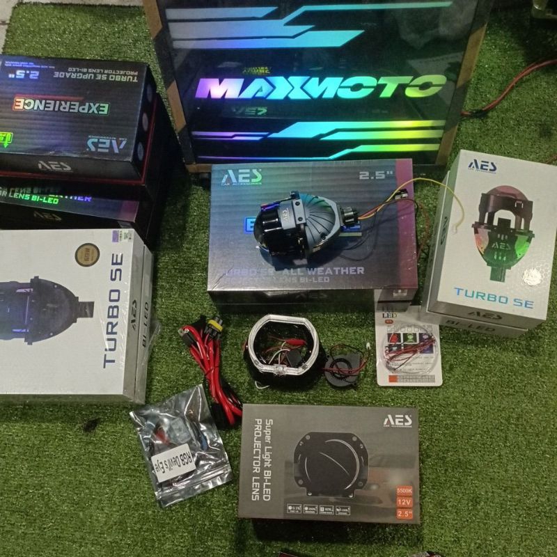 HKS (FreeOngkir) LAMPU BILED paket lengkap 2.5 WST 35WATT, AES GEN 1/GEN 2,DAN LAMPU BILED AES TURBO