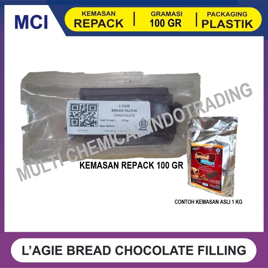 

LAGIE STICK CHOCOLATE FILLING REPACK 100 GR / ISIAN ROTI / ISIAN COKLAT