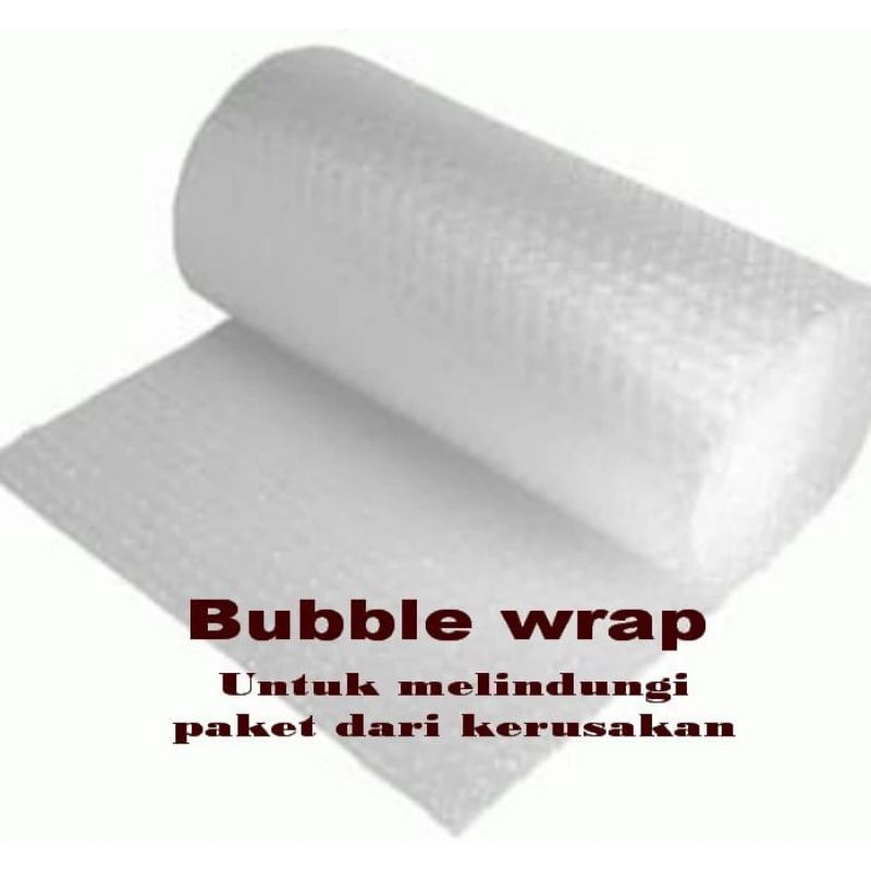

extra bubble wrap tambahan packing
