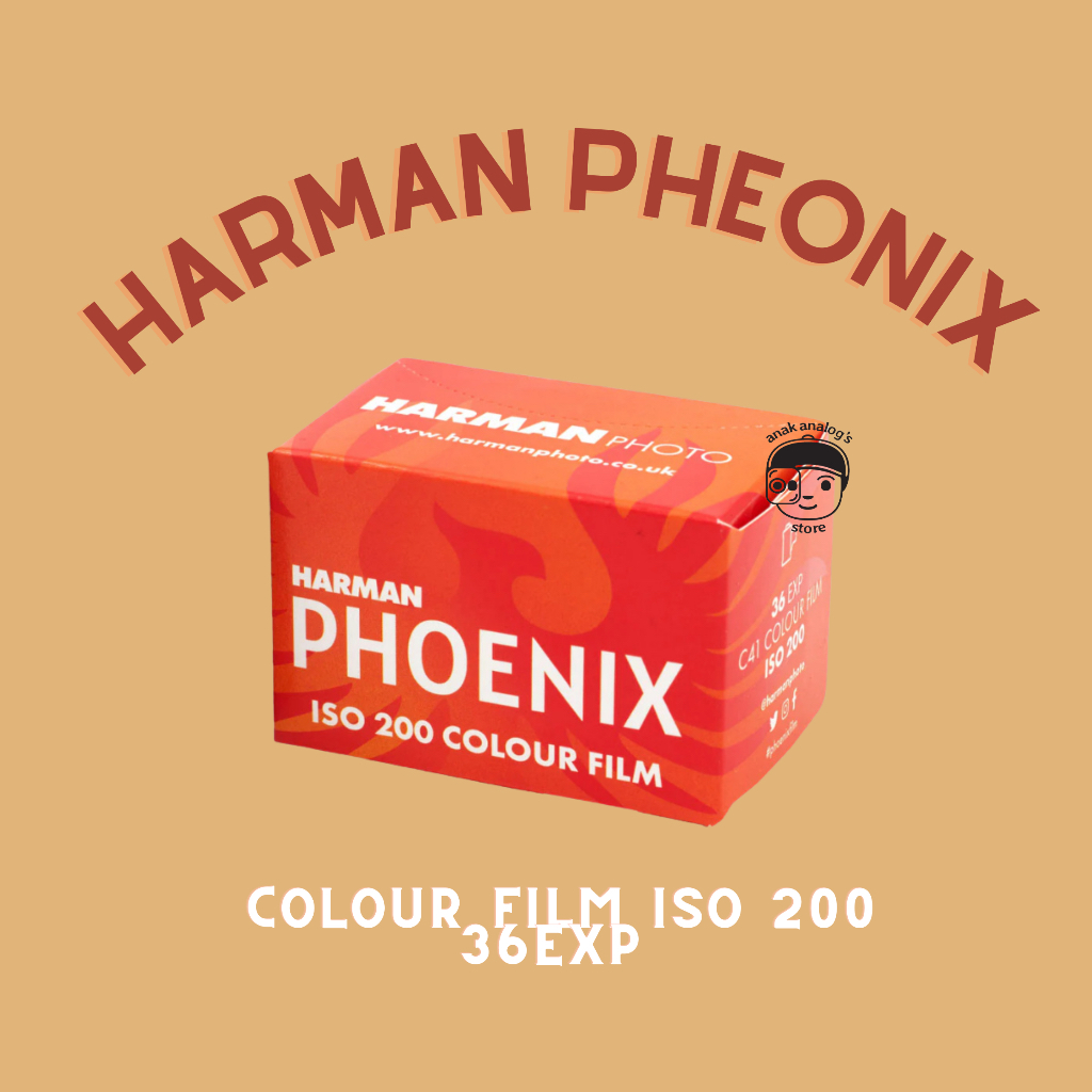 T2T Harman Pheonix 200 Roll Film 35mm ISO 200 36exp RBU