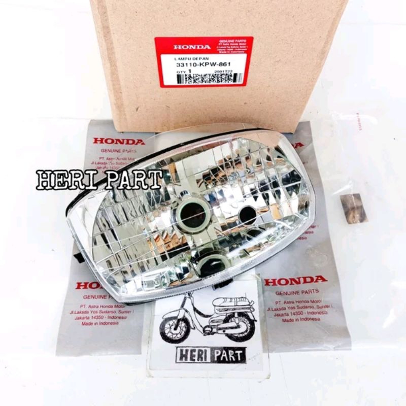 33110-KPW-861 original 100% reflektor lampu depan kirana kpw
