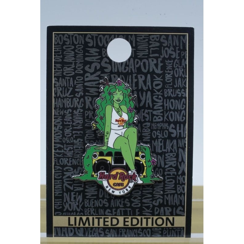 Hard Rock Cafe Pin Pins Earth Day New York USA America Limited Edition Series Collectible Enamel Col