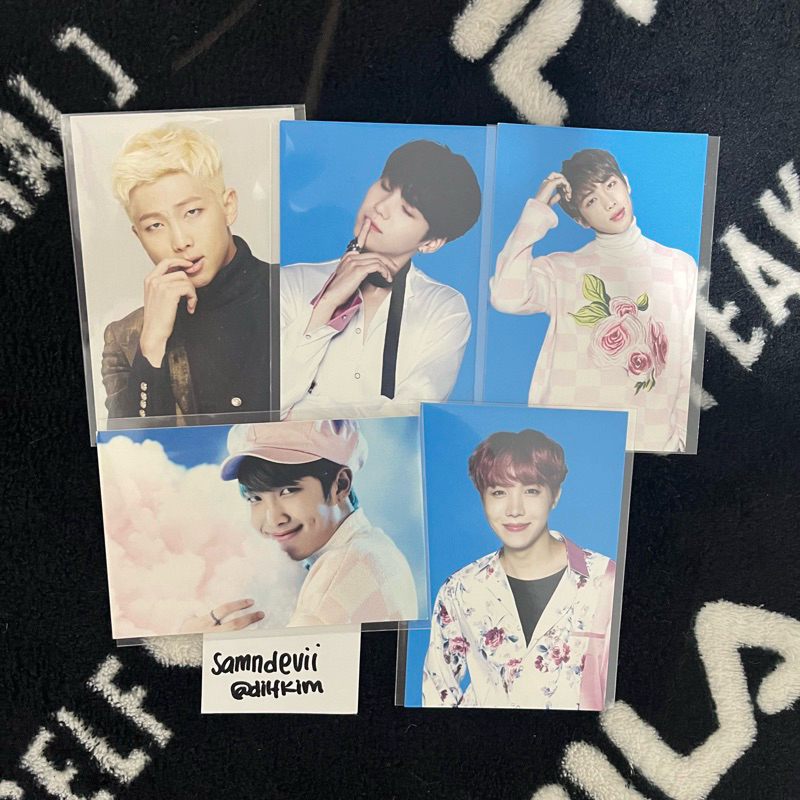 MINI PHOTOCARD MPC WINGS YOONGI SUGA NAMJOON RM JHOPE HOBI ON STAGE EPILOGUE