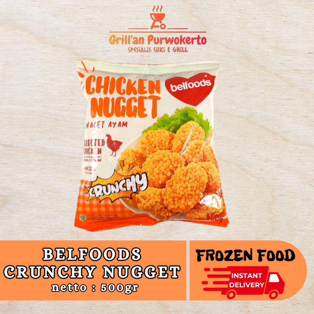 

GRILLAN PWT | BELFOODS CRUNCHY NUGGET | NUGGET CRISPY