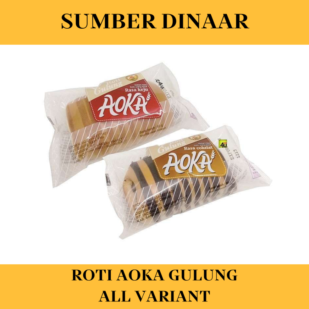

Roti Aoka Gulung 60 Gr Roti Cokelat Keju Roti Gulung