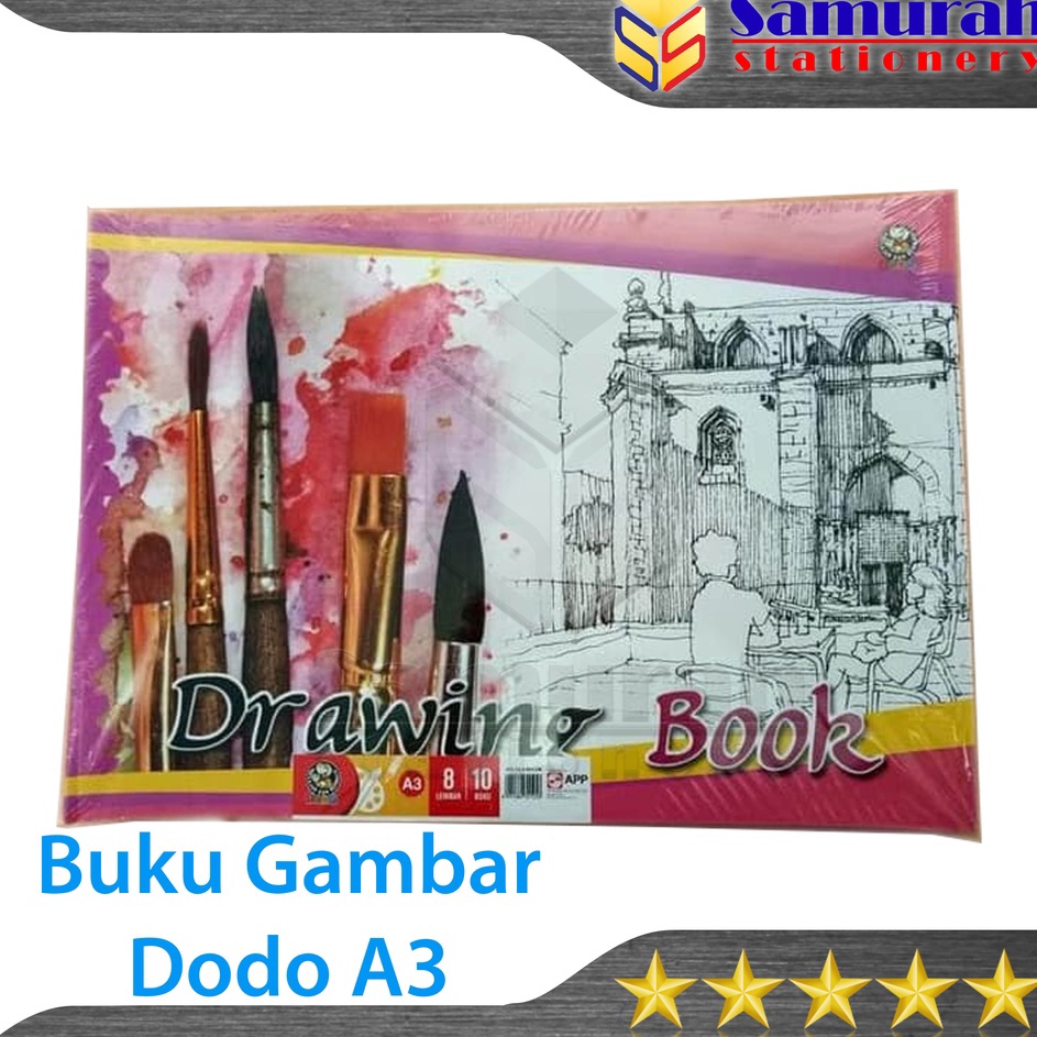 

Buku Gambar Dodo Ukuran A3 1 Pak Isi 1 Buku Drawing Book Uk A 3 Buku Sketsa Mengambar Kecil Untuk TK SD SMP SMA