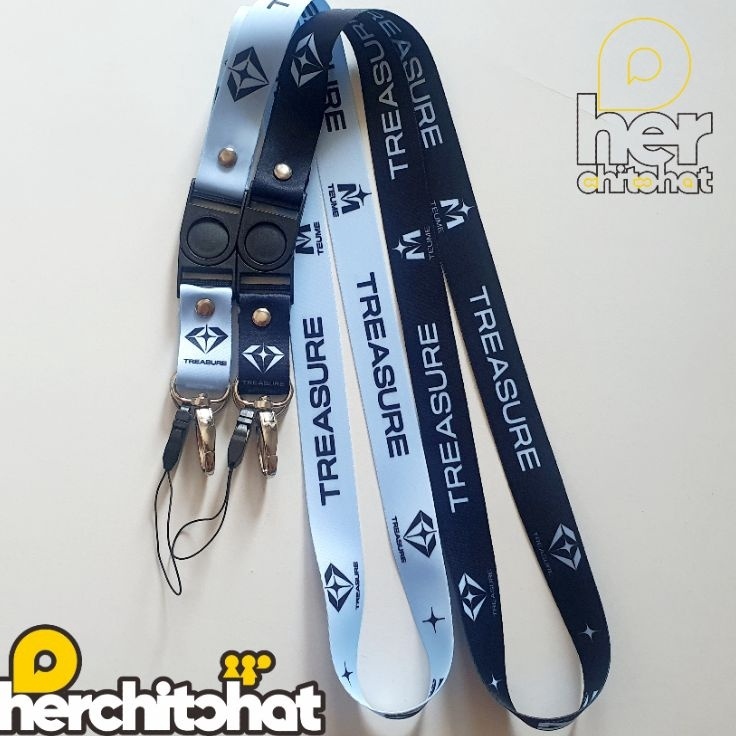 

Jual Lanyard Tali ID Card NEW TREASURE ReBRANDING Logo vers KPop Unofficial