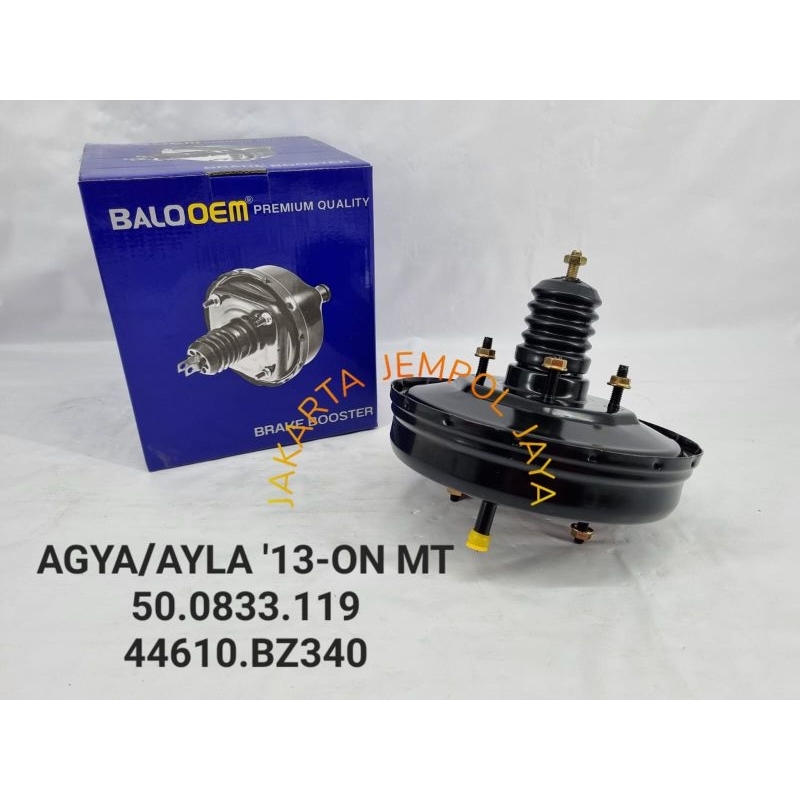 BRAKE BOOSTER AGYA AYLA MANUAL / BOOSTER REM AGYA AYLA MANUAL