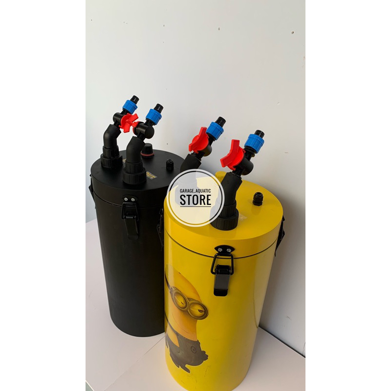 Filter Canister DIY 6 inch + konektor selang 360°