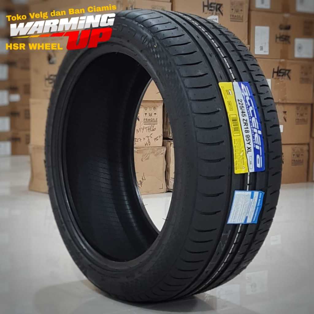 Ban Mobil Camry, Mercy Ukuran 225 45 Ring 18 ACCELERA PHI BAN LOKAL