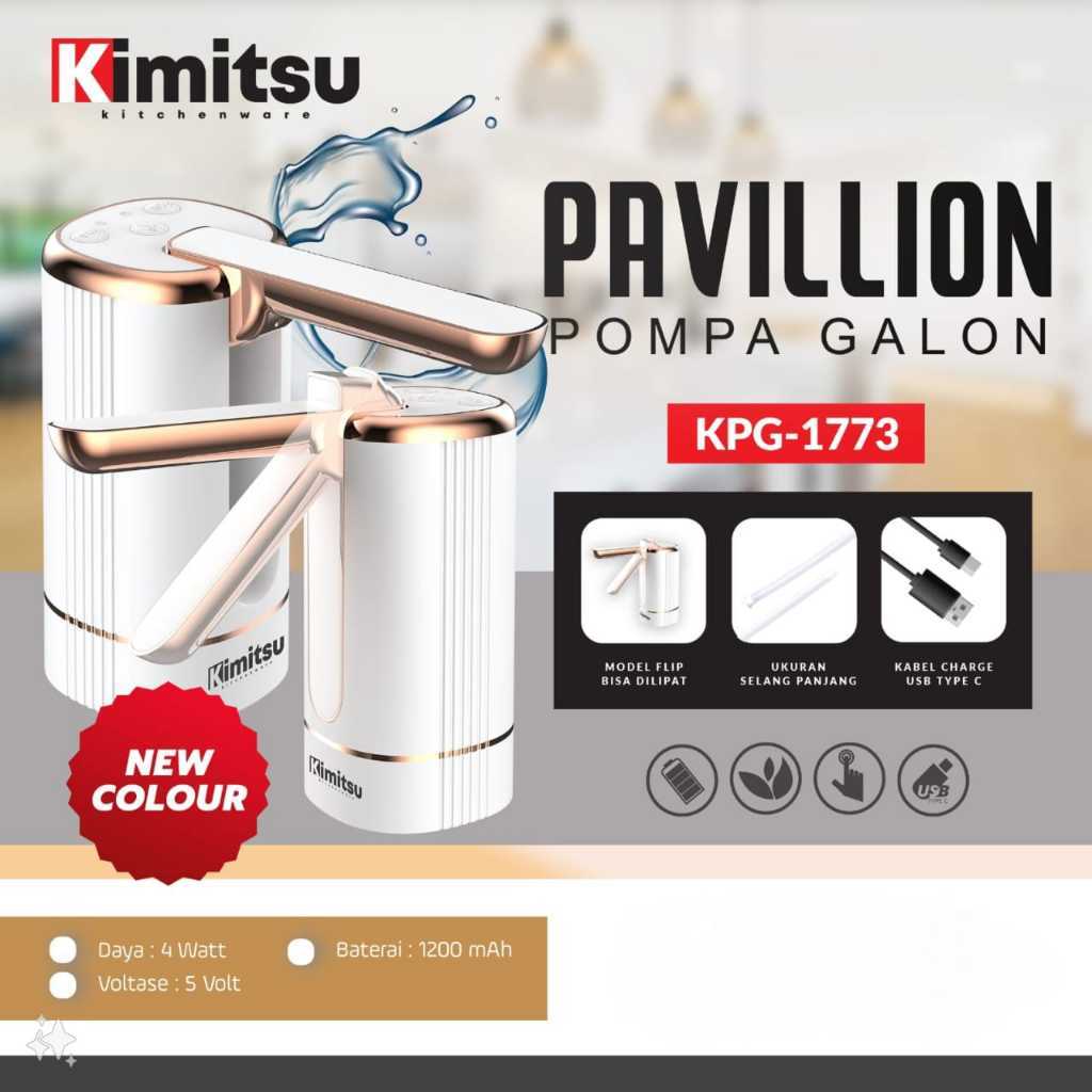 Pompa Galon Elekrik 3 Tombol Kimitsu Kpg-1773