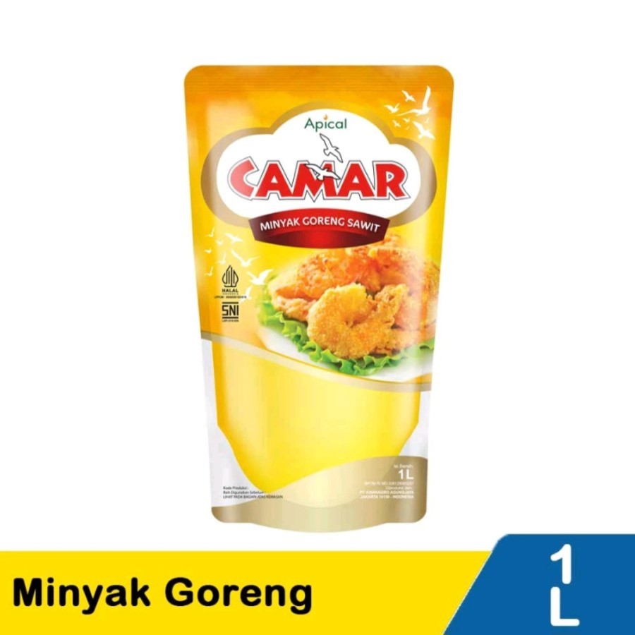 

Minyak Goreng Camar Standing Pouch 1L
