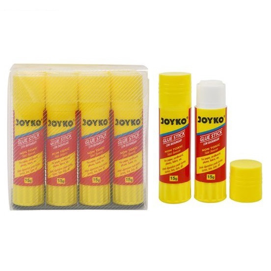 

PACK Lem Kes Glue Stick Joyko 15 gr MURAH