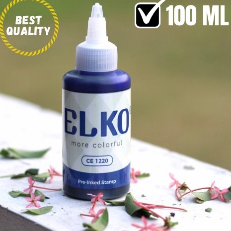 

Harga Murah Tinta Stempel Flash Trodat Otomatis Warna BIRU isi 1 ML ELKO Waterproof