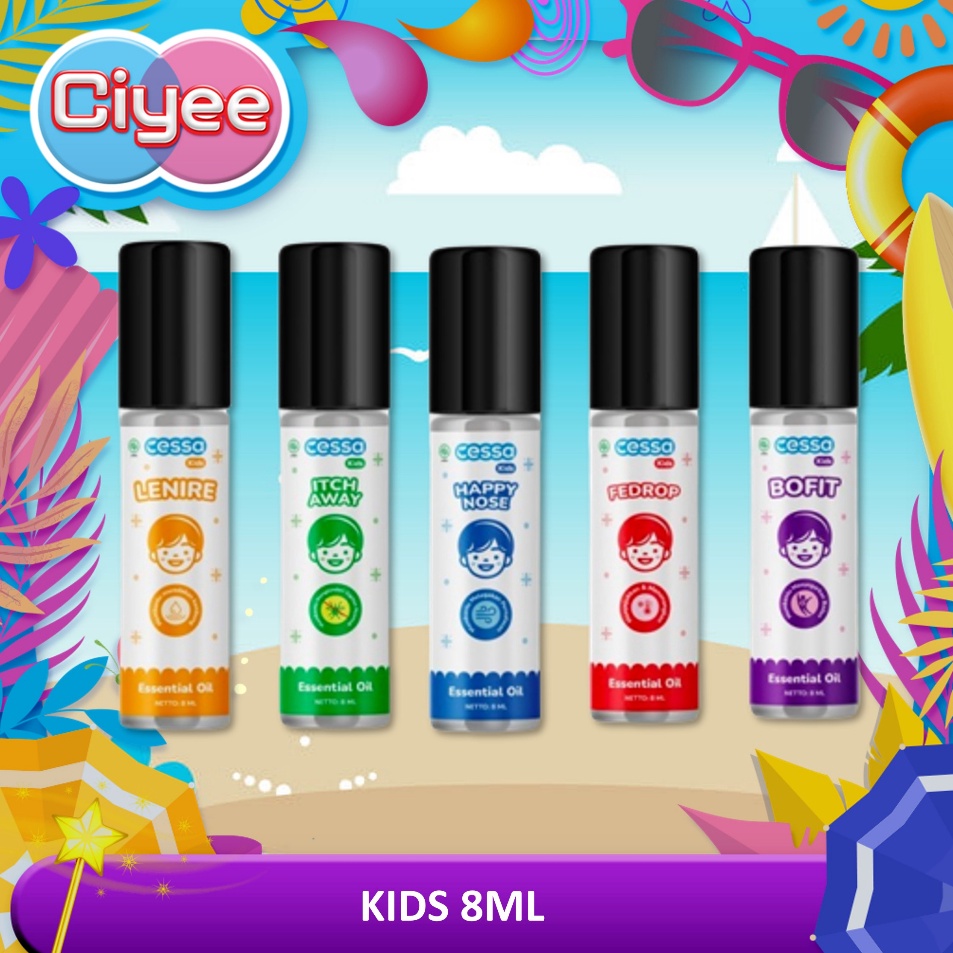 

Cessa Kids Essensial Oil 8ml Minyak Bayi Natural Essential Oil Ciye