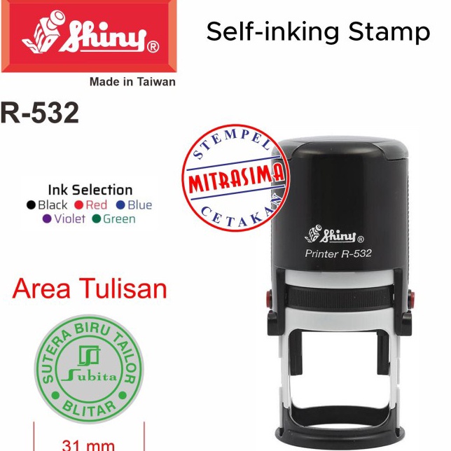 

Terkini Stempel Shiny R532 Shiny bentuk bulat R532 Tipe R 532