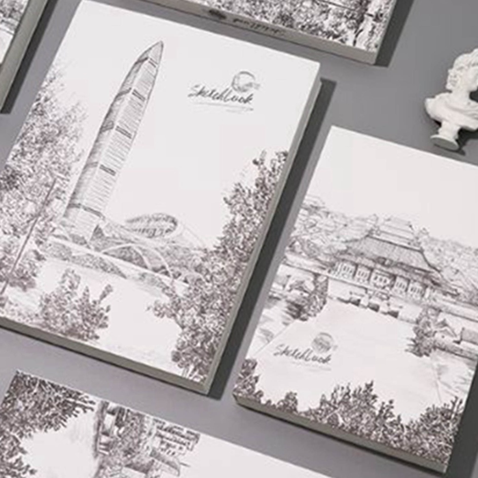 

Best Seller Sketch Book B5 Chinese Famous Architerture