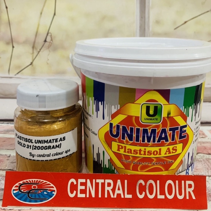 

Cat Plastisol Unimate AS Gold 31 Emas Terang 2GR