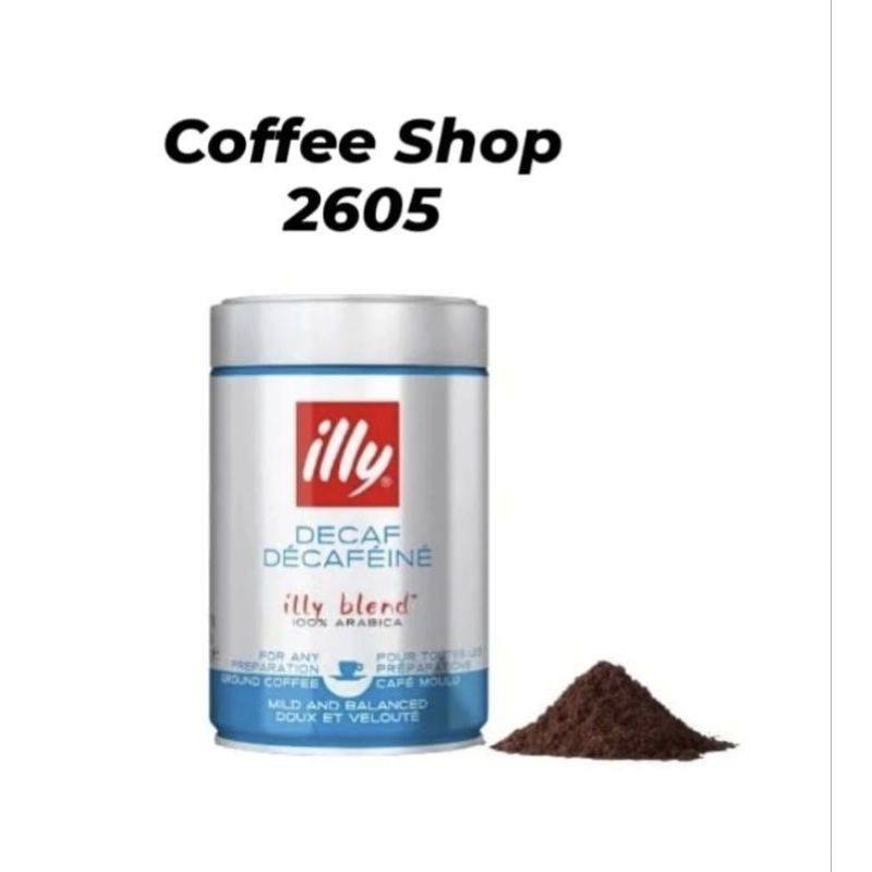 

Illy Coffee Decaf Decafeine 250 gram