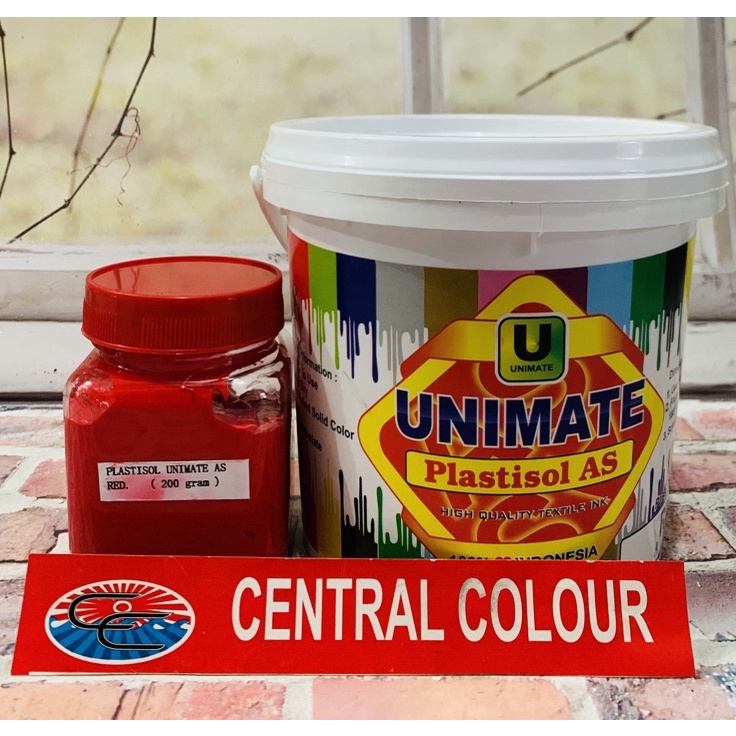 

Cat Plastisol Unimate AS Red Merah 2GR