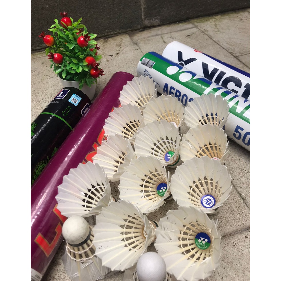 Special Pr Isi 6pcs Shuttlecock Badminton  Bulutangkis Premium Brand Kondisi Bekas  899 Mendekati Ba