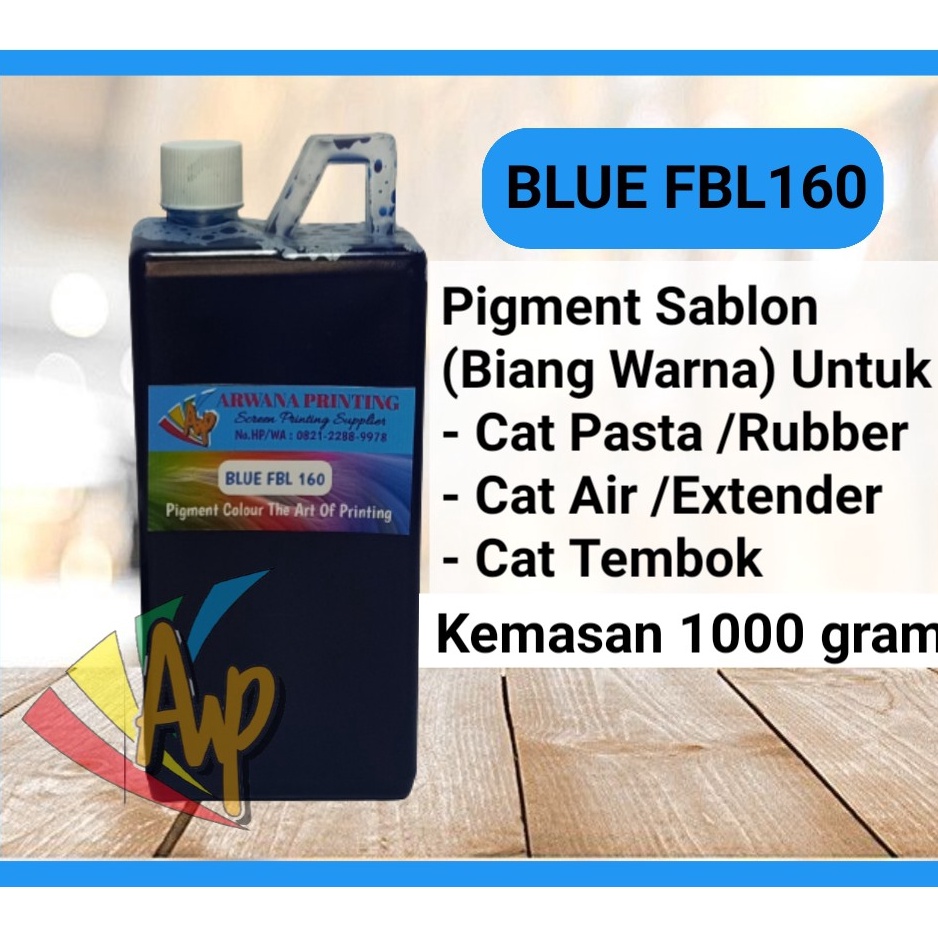 

Biang Warna Sablon Biru Pigment Blue FBL 16 1kg