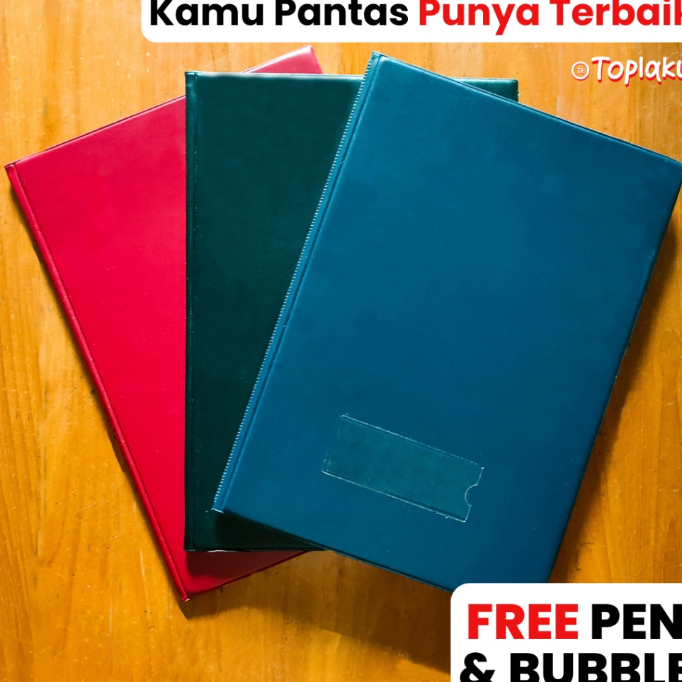 Map Ijazah Premium Document Keeper Kulit Anti Air Dokumen 2 File Folder Tempat Berkas Penting Arsip