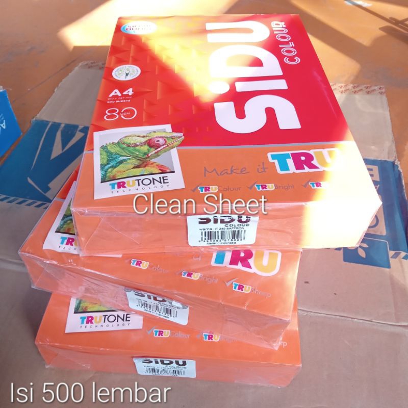 

kertas hvs warna sidu A4 80 gram IT 240 safron