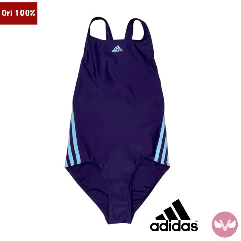 Adidas Swimsuit  Baju Renang Anak Perempuan Ungu  Adidas Original 100%