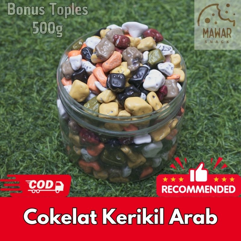 

Cokelat Kerikil Arab 500g Coklat Arab