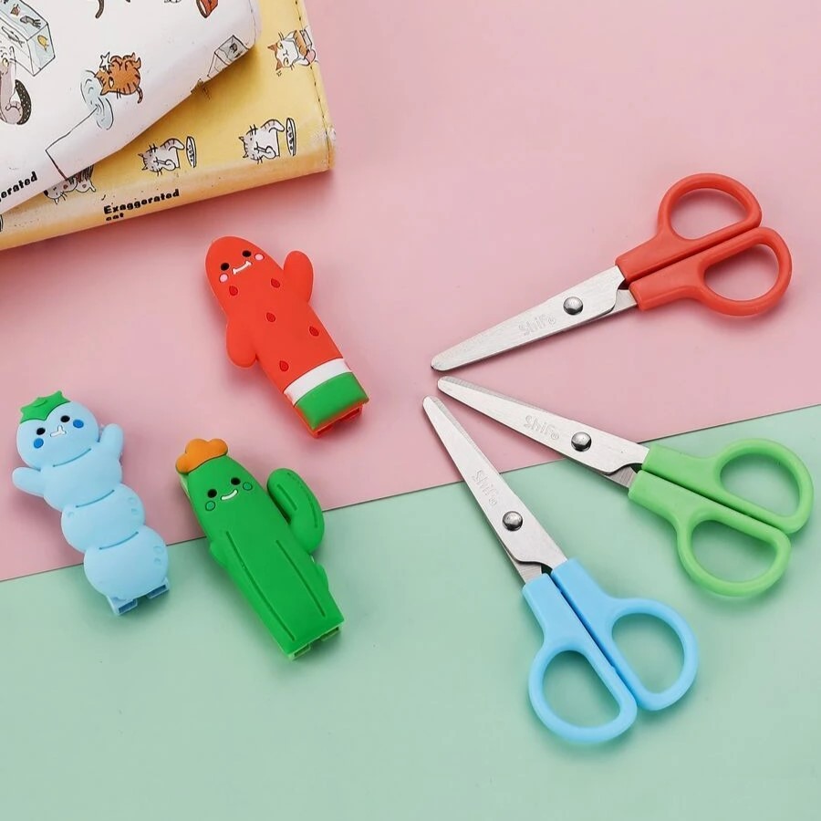 

Gunting Cactus Fruits Watermelon Blueberry Alat Tulis Stationary Aesthetic