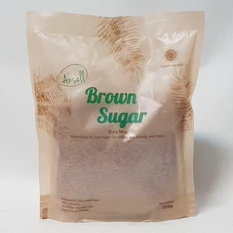 

ANSELL BROWN SUGAR 250GR / GULA MERAH NIRA KELAPA