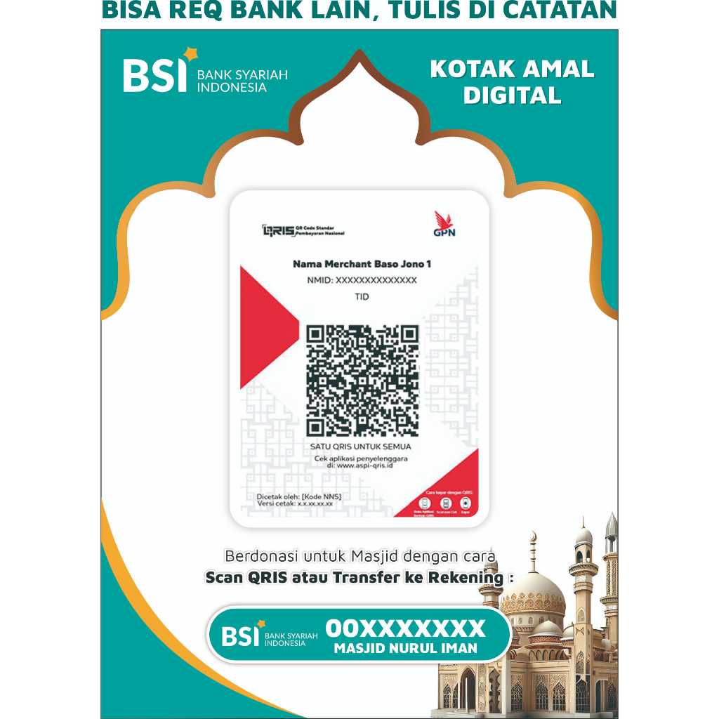 

STIKER VINYL TEMPELAN QRIS BERBAGAI BANK KOTAK AMAL
