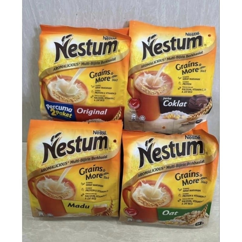 

Nestum 3in1 Grains & more Cereal / sereal malaysia