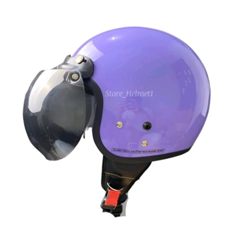 HELM BOGO ANAK CARKIDSS LILAC PULL WARNA 3/10th