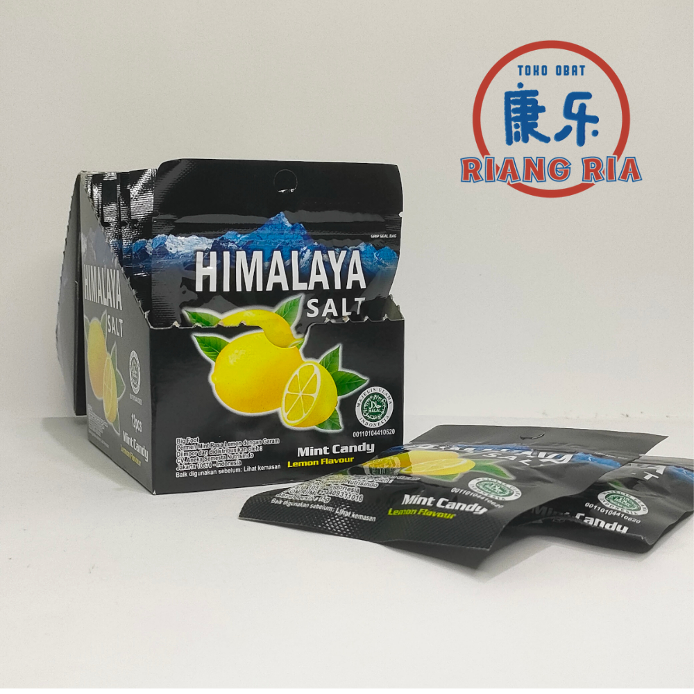 

Himalayan / Himalaya Salt Candy / Permen Segar Rasa Lemon Mint