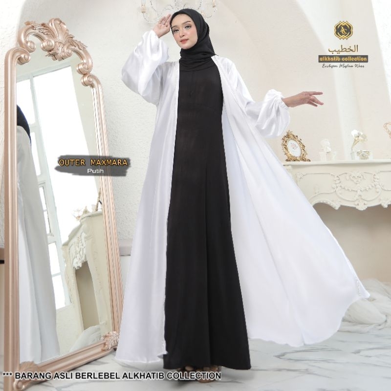 OUTER MAXMARA KOMBINASI BLINK UJUNG LENGAN KARET MODEL BALON ALKHATIB COLLECTION DEWASA S M L XL XXL