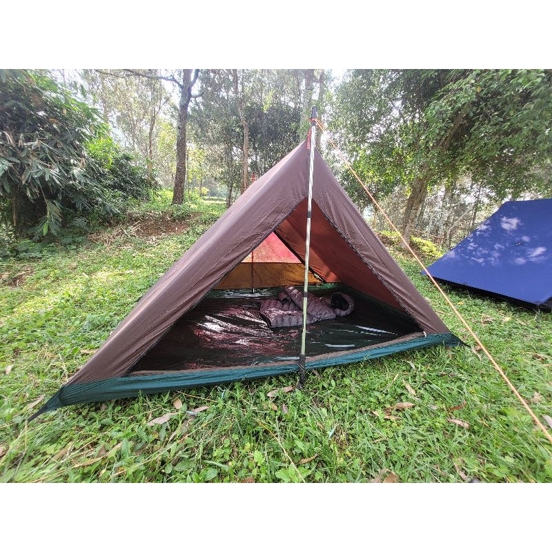 tarp tent ultralight inner 2p vertic 2p full nylon silnylon