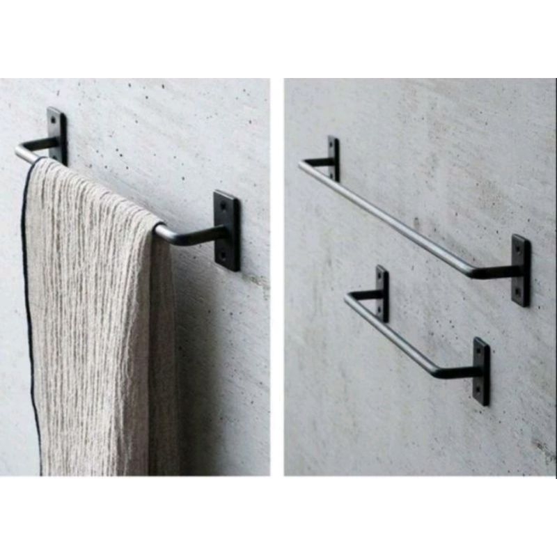 gantungan handuk/gantungan handuk kamar mandi/gantungan handuk dinding/gantungan handuk tempel/gantu