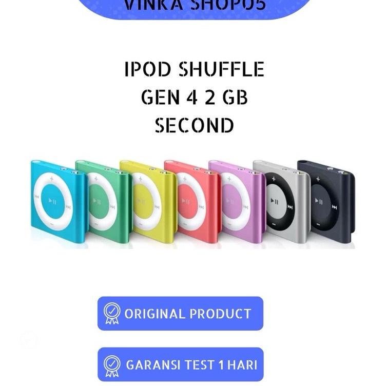 KODE F54S IPOD SHUFFLE GEN 4 2GB SECOND