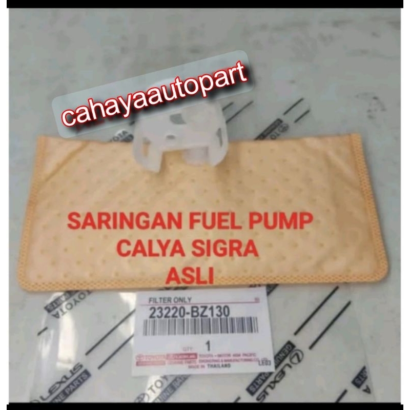 Filter Saringan Fuel Pump Pompa Minyak Bensin Calya Sigra Ori