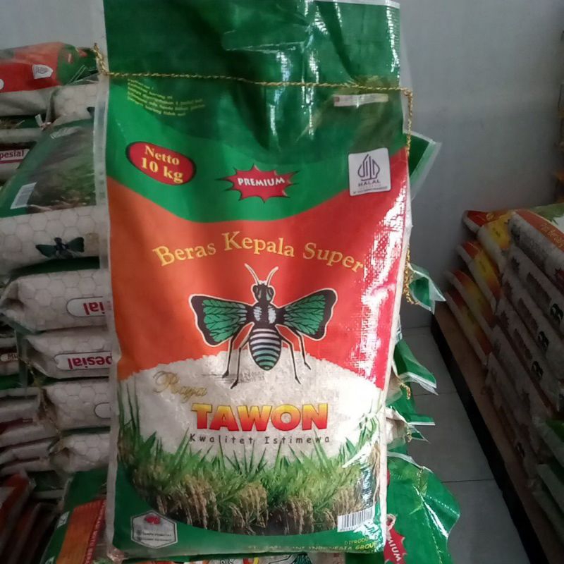 

Beras Premium Raja Tawon Ijo 10kg